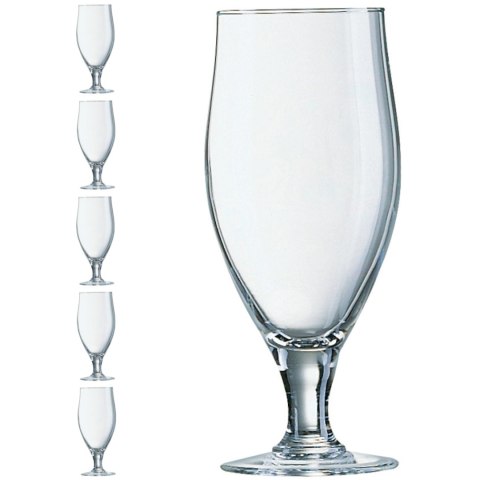 Kieliszek do wody piwa na nóżce Arcoroc POKAL CERVOISE 380 ml zestaw 6 szt. - Hendi 7132 Arcoroc Kieliszek do wody piwa na nóżce Arcoroc POKAL CERVOISE 380 ml zestaw 6 szt. - Hendi 7132 Arcoroc