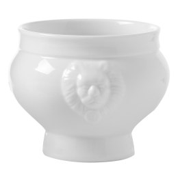 Miska na zupę LIONHEAD biała porcelana 2L - Hendi 784730 Hendi
