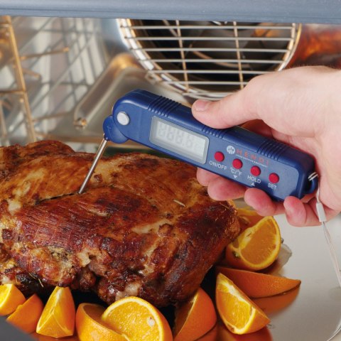 Termometr gastronomiczny cyfrowy ze składaną sondą - Hendi 271308 Hendi Termometr gastronomiczny cyfrowy ze składaną sondą - Hendi 271308 Hendi