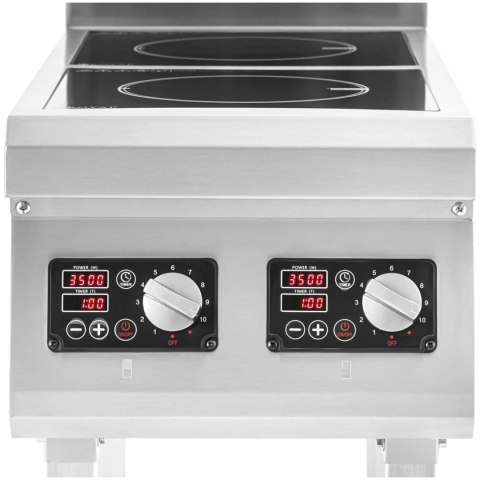 Kuchnia indukcyjna 2 palnikowa wolnostojąca 400 V 2 x 3500 W Royal Catering Kuchnia indukcyjna 2 palnikowa wolnostojąca 400 V 2 x 3500 W Royal Catering