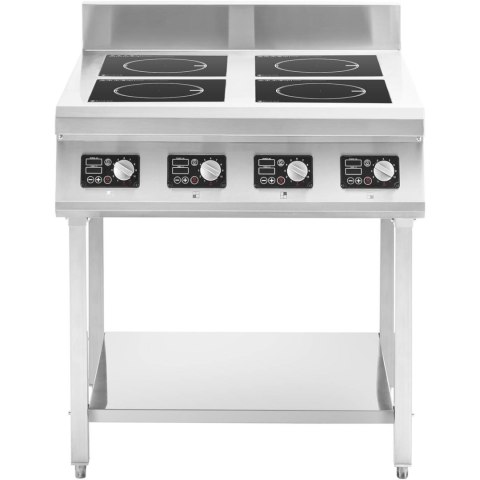 Kuchnia indukcyjna 4 palnikowa z otwartą podstawą 400 V 4 x 3500 W Royal Catering Kuchnia indukcyjna 4 palnikowa z otwartą podstawą 400 V 4 x 3500 W Royal Catering
