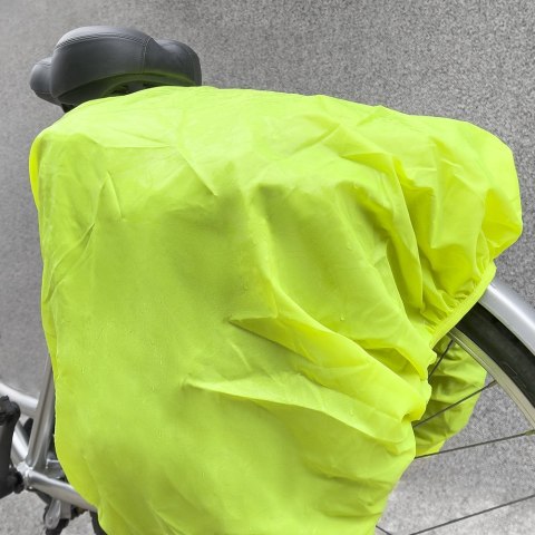 Pojemna torba rowerowa 60 l na bagażnik + osłona przeciwdeszczowa czarna WOZINSKY Pojemna torba rowerowa 60 l na bagażnik + osłona przeciwdeszczowa czarna WOZINSKY