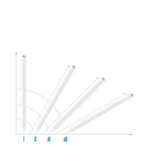 Rysik pen pojemnościowy stylus do iPad aktywny biały CHOETECH Rysik pen pojemnościowy stylus do iPad aktywny biały CHOETECH