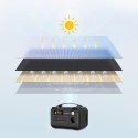 Ładowarka solarna słoneczna 100W składana USB-C 2xUSB PD QC czarna CHOETECH
