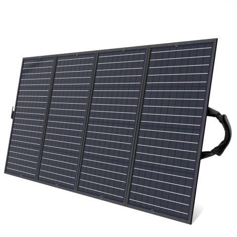 Ładowarka solarna słoneczna turystyczna składana 160W czarna CHOETECH