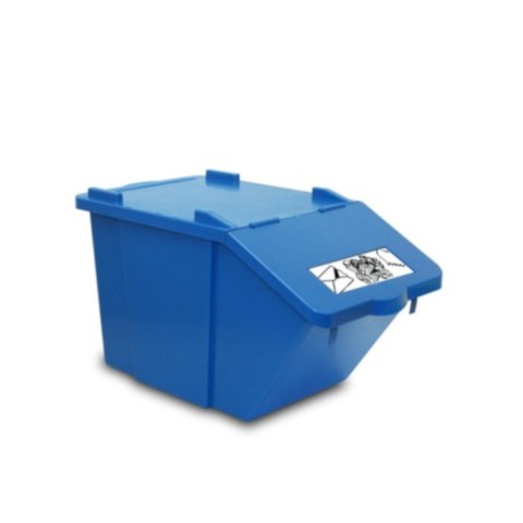 Pojemnik do sortowania odpadów piętrowy - niebieski 45L MEVA Pojemnik do sortowania odpadów piętrowy - niebieski 45L MEVA