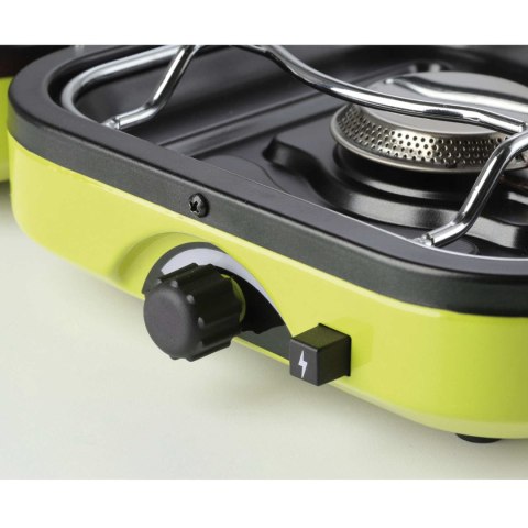 Kuchenka turystyczna na kemping podwójna DUAL COMPACT + GRILL MEVA Kuchenka turystyczna na kemping podwójna DUAL COMPACT + GRILL MEVA