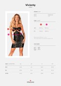 Sukienka Vivianty Czarny M/L