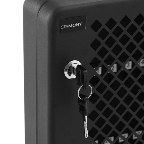 Szafka skrzynka organizer ścienny na 24 klucze metalowy Stamony Szafka skrzynka organizer ścienny na 24 klucze metalowy Stamony
