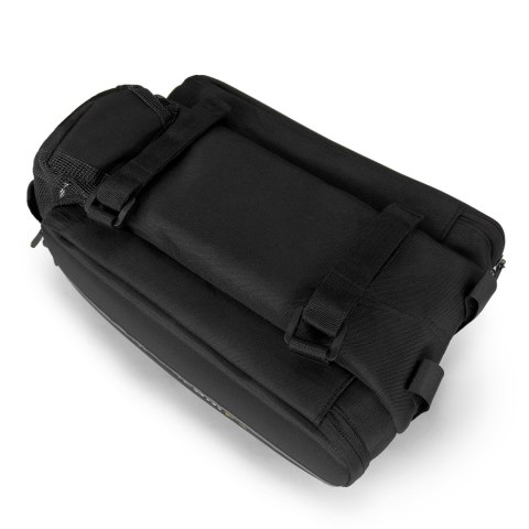 Duża torba rowerowa na bagażnik 35l + pokrowiec przeciwdeszczowy czarny WOZINSKY Duża torba rowerowa na bagażnik 35l + pokrowiec przeciwdeszczowy czarny WOZINSKY