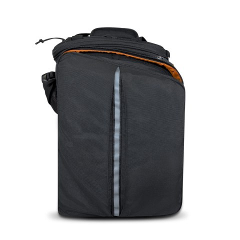 Duża torba rowerowa na bagażnik 35l + pokrowiec przeciwdeszczowy czarny WOZINSKY Duża torba rowerowa na bagażnik 35l + pokrowiec przeciwdeszczowy czarny WOZINSKY