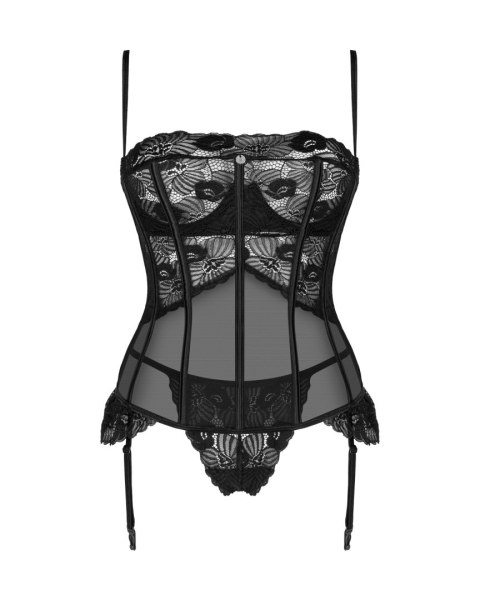 Gorset Serena Love + stringi GRATIS!!! Czarny XL/XXL Gorset Serena Love + stringi GRATIS!!! Czarny XL/XXL