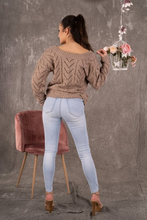 Sweter Manesa Mocca Mocca ONE SIZE Sweter Manesa Mocca Mocca ONE SIZE