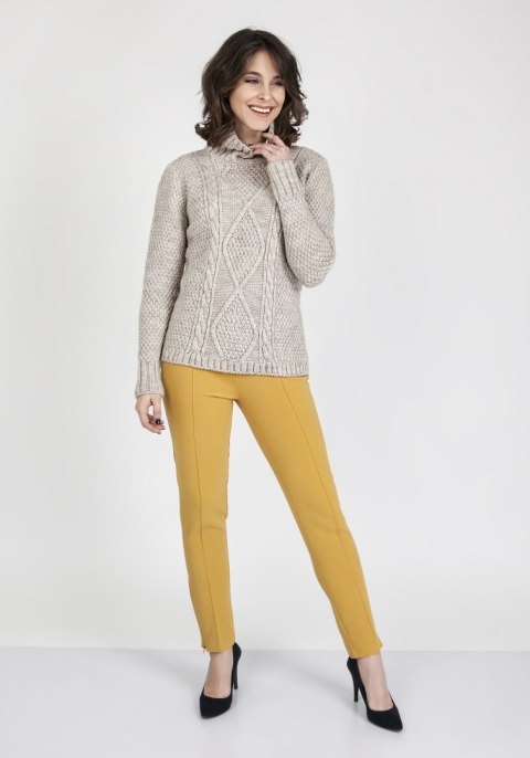Sweter Estelle SWE 121 Beżowy Beżowy M Sweter Estelle SWE 121 Beżowy Beżowy M
