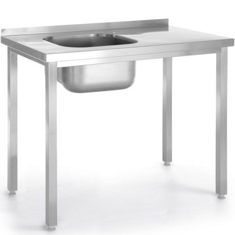 Basen zlew jednokomorowy lewy Budget Line STAL 1000 x 600 x 850 cm - Hendi 816790 Hendi Basen zlew jednokomorowy lewy Budget Line STAL 1000 x 600 x 850 cm - Hendi 816790 Hendi