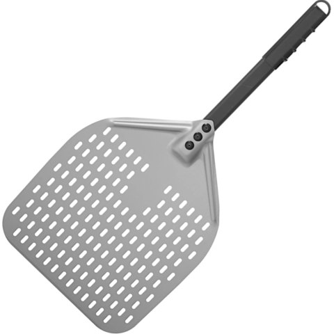 Łopata do pizzy z krótką rączką perforowana kwadratowa 300 x 660 mm - Hendi 618097 Hendi Łopata do pizzy z krótką rączką perforowana kwadratowa 300 x 660 mm - Hendi 618097 Hendi