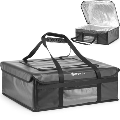 Torba termiczna dostawcza do transportu żywności na 8 lunchboxów 54 x 46 x 20 cm - Hendi 709771 Hendi