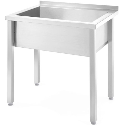 Basen zlew gastronomiczny jednokomorowy spawany Budget Line STAL 800 x 600 x 850 cm - Hendi 816707 Hendi Basen zlew gastronomiczny jednokomorowy spawany Budget Line STAL 800 x 600 x 850 cm - Hendi 816707 Hendi