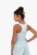 Bokserka Priscilla Mint Miętowy S/M