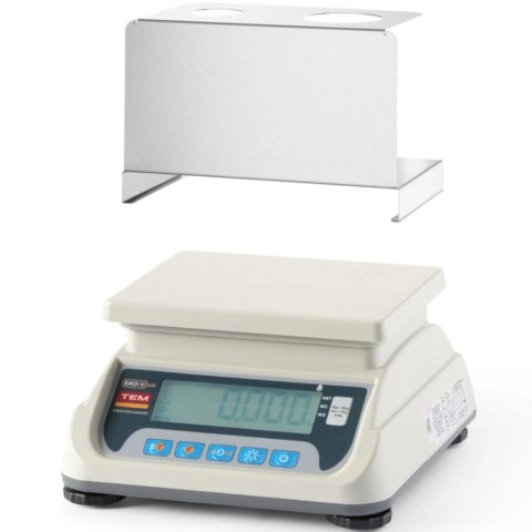 Waga do odmierzania porcji lodów z legalizacją M RS232 LCD 20 g - 6 kg / 2g TEM Waga do odmierzania porcji lodów z legalizacją M RS232 LCD 20 g - 6 kg / 2g TEM