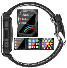 Smartwatch inteligentny zegarek sport i zdrowie