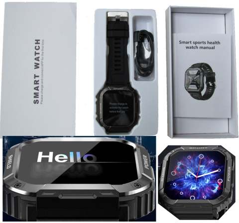 Smartwatch inteligentny zegarek sport i zdrowie Smartwatch inteligentny zegarek sport i zdrowie