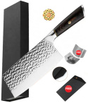 Tasak szefa kuchni Santoku uniwersalny i ładny design