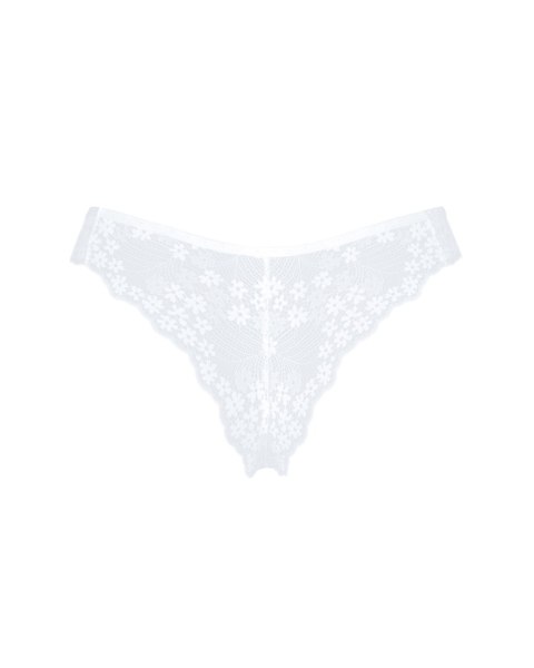 Figi Heavenlly brazyliany Biały XL/XXL Figi Heavenlly brazyliany Biały XL/XXL