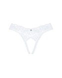 Stringi Heavenlly otwarte Biały XL/XXL