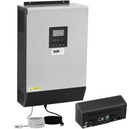 Falownik inwerter solarny off-grid do fotowoltaiki LCD 5000 VA MSW