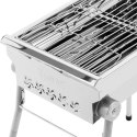 Grill węglowy składany z rusztem 43 x 25 cm Royal Catering