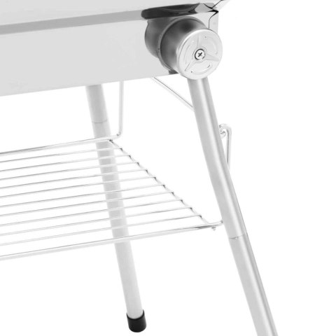 Grill węglowy ze składanym rusztem i półką 53 x 26 cm Royal Catering Grill węglowy ze składanym rusztem i półką 53 x 26 cm Royal Catering