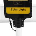 Lampa solarna zewnętrzna miejska uliczna z czujnikiem zmierzchu 60 x LED 200 W PILOT Hillvert