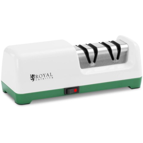 Ostrzałka do noży elektryczna diamentowa 2 poziomy 20 W Royal Catering Ostrzałka do noży elektryczna diamentowa 2 poziomy 20 W Royal Catering