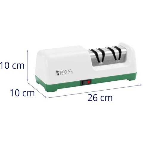 Ostrzałka do noży elektryczna diamentowa 2 poziomy 20 W Royal Catering Ostrzałka do noży elektryczna diamentowa 2 poziomy 20 W Royal Catering