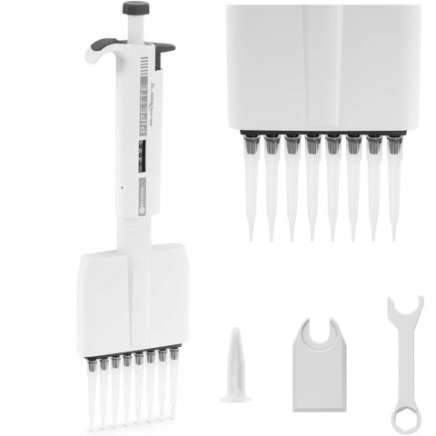 Pipeta laboratoryjna 8 kanałowa ręczna 0.05-0.3 ml Steinberg Systems Pipeta laboratoryjna 8 kanałowa ręczna 0.05-0.3 ml Steinberg Systems