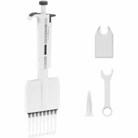 Pipeta laboratoryjna 8 kanałowa ręczna 0.05-0.3 ml Steinberg Systems Pipeta laboratoryjna 8 kanałowa ręczna 0.05-0.3 ml Steinberg Systems