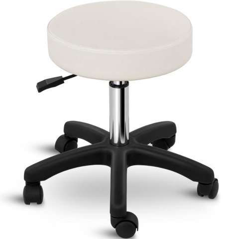 Taboret stołek kosmetyczny obrotowy na kółkach Physa AVERSA - beżowy Physa Taboret stołek kosmetyczny obrotowy na kółkach Physa AVERSA - beżowy Physa