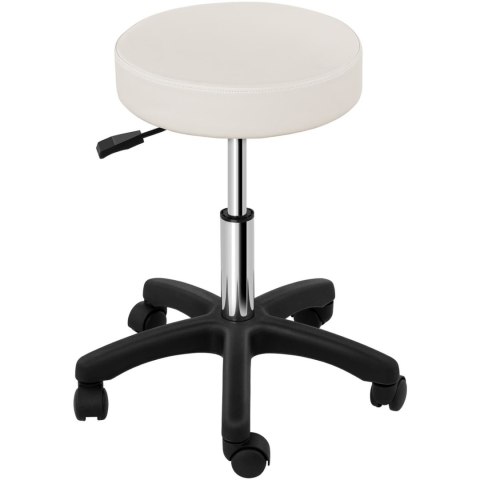 Taboret stołek kosmetyczny obrotowy na kółkach Physa AVERSA - beżowy Physa Taboret stołek kosmetyczny obrotowy na kółkach Physa AVERSA - beżowy Physa
