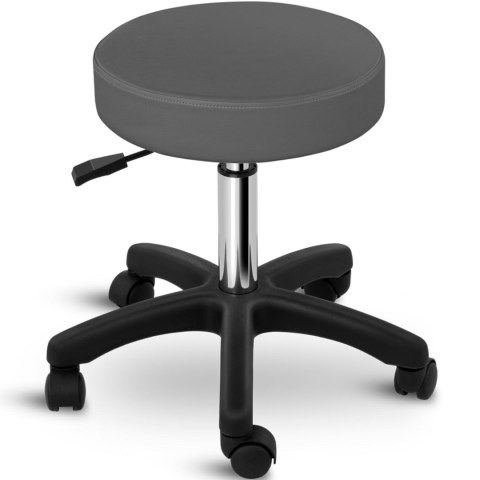 Taboret stołek kosmetyczny obrotowy na kółkach Physa AVERSA - szary Physa Taboret stołek kosmetyczny obrotowy na kółkach Physa AVERSA - szary Physa