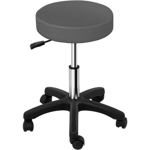 Taboret stołek kosmetyczny obrotowy na kółkach Physa AVERSA - szary Physa Taboret stołek kosmetyczny obrotowy na kółkach Physa AVERSA - szary Physa