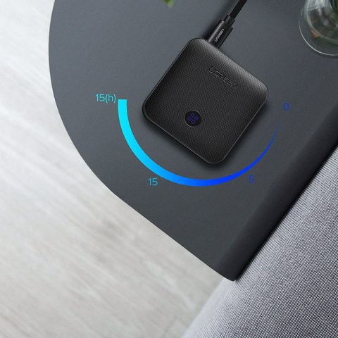 2w1 Nadajnik + odbiornik transmiter Bluetooth 5.0 do muzyki czarny UGREEN 2w1 Nadajnik + odbiornik transmiter Bluetooth 5.0 do muzyki czarny UGREEN