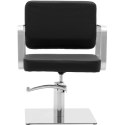 Fotel fryzjerski barberski kosmetyczny wys. 46-61 cm PLYMOUTH - czarny Physa