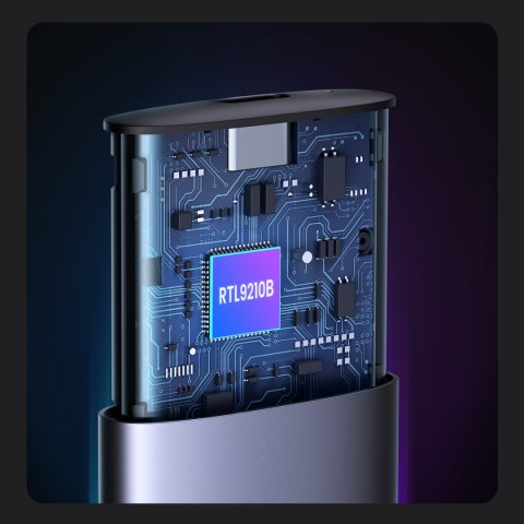 Kieszeń obudowa na dysk SSD M.2 USB 3.2 Gen 2 SuperSpeed USB 10Gbps szary UGREEN Kieszeń obudowa na dysk SSD M.2 USB 3.2 Gen 2 SuperSpeed USB 10Gbps szary UGREEN