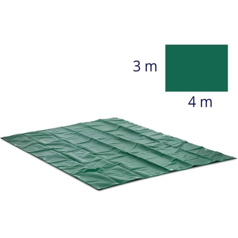 Plandeka płachta ochronna okryciowa z oczkami 400 x 300 cm WIESENFIELD Plandeka płachta ochronna okryciowa z oczkami 400 x 300 cm WIESENFIELD