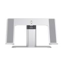 Podstawka pod laptopa 11"-17,3" regulowana wysokość aluminiowa srebrny BASEUS