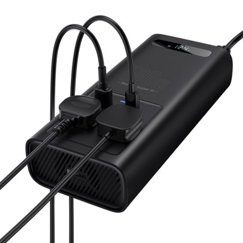 Samochodowa przetwornica napięcia prądu 12V na 230V 500W wtyczka EU i CN BASEUS Samochodowa przetwornica napięcia prądu 12V na 230V 500W wtyczka EU i CN BASEUS