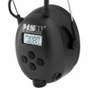 Słuchawki wygłuszające aktywne zagłuszki ochronne z radiem AUX MP3 Bluetooth - czarne MSW