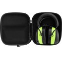 Słuchawki wygłuszające aktywne zagłuszki ochronne z radiem AUX MP3 Bluetooth - zielone MSW