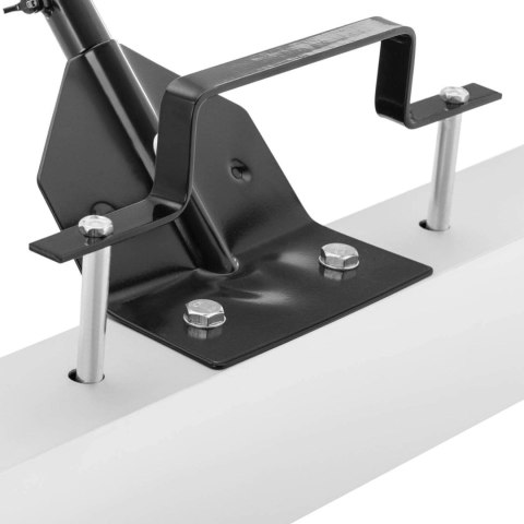 Miotła zamiatarka magnetyczna do zbierania opiłków gwoździ na kółkach szer. 75 cm MSW Miotła zamiatarka magnetyczna do zbierania opiłków gwoździ na kółkach szer. 75 cm MSW